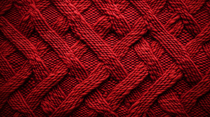 Red cross knitting pattern