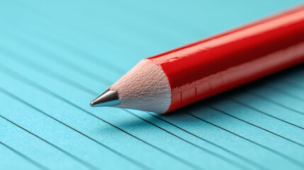 A daily checklist used for cultivating habits and routines that promote self-discipline Self-discipline Stock Photo with side copy space.