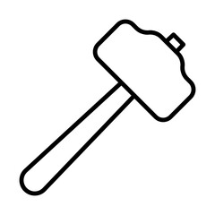 Sledgehammer Icon Design