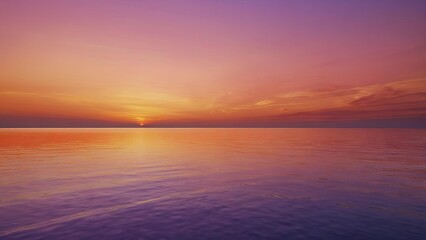 Naklejka premium Calming Tropical Sunset Gradient