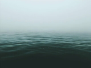 Obraz premium Misty Ocean Background Image