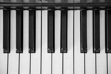 Naklejka premium Antique Piano