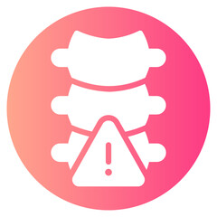 trachea gradient icon