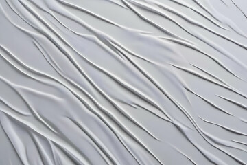 Obraz premium Abstract White Drape 3D Render