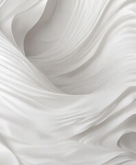 Obraz premium Soft focus image of an abstract white wavy pattern, wavy, image