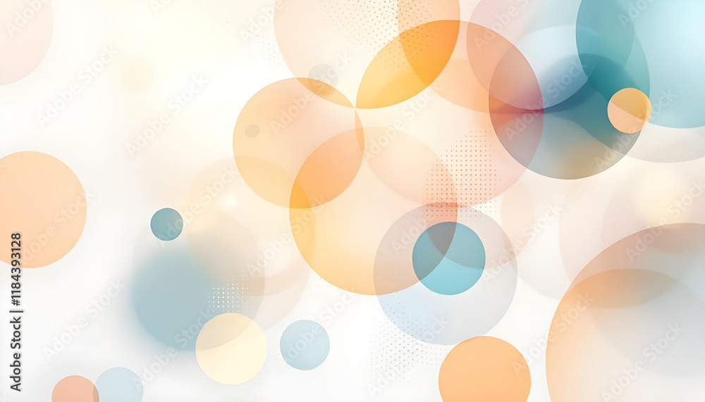 Poster Abstract halftone white background set in three colors. Abstract halftone white background with three vibrant colors blending together, creating a modern and dynamic design, colors and background. 
