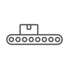 Conveyor Belt Icon Design
