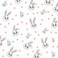 seamless pattern with Rabbit