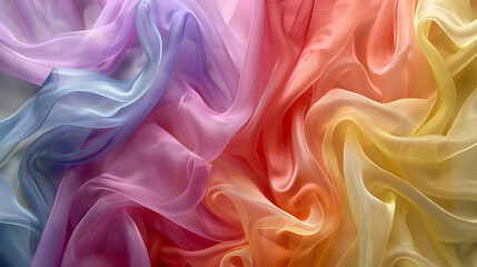 Obraz premium Abstract Pastel Fabric Texture Background Illustration