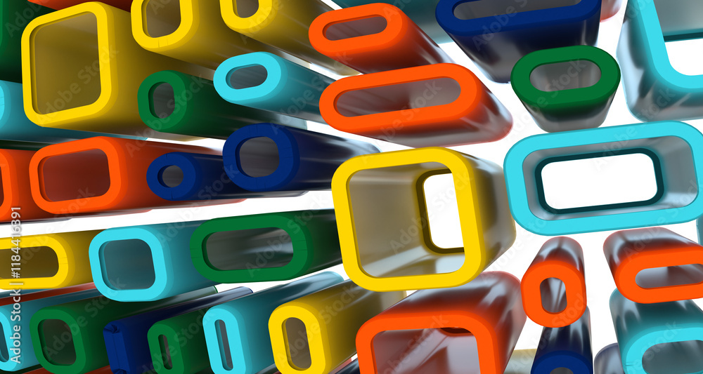 Aufkleber abstract low-poly background. triangulated texture. design 3d