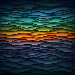 Obraz premium Abstract Wave Background Illustration