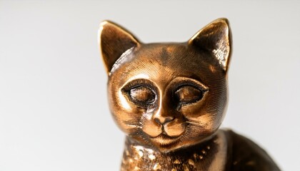 Obraz premium 小さいな猫の置物