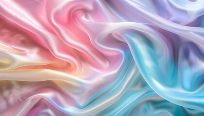 Fototapeta premium Abstract Pastel Drape Background Illustration