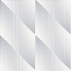 Abstract monochrome halftone seamless vector pattern Futuristic panel transitional dots gradient