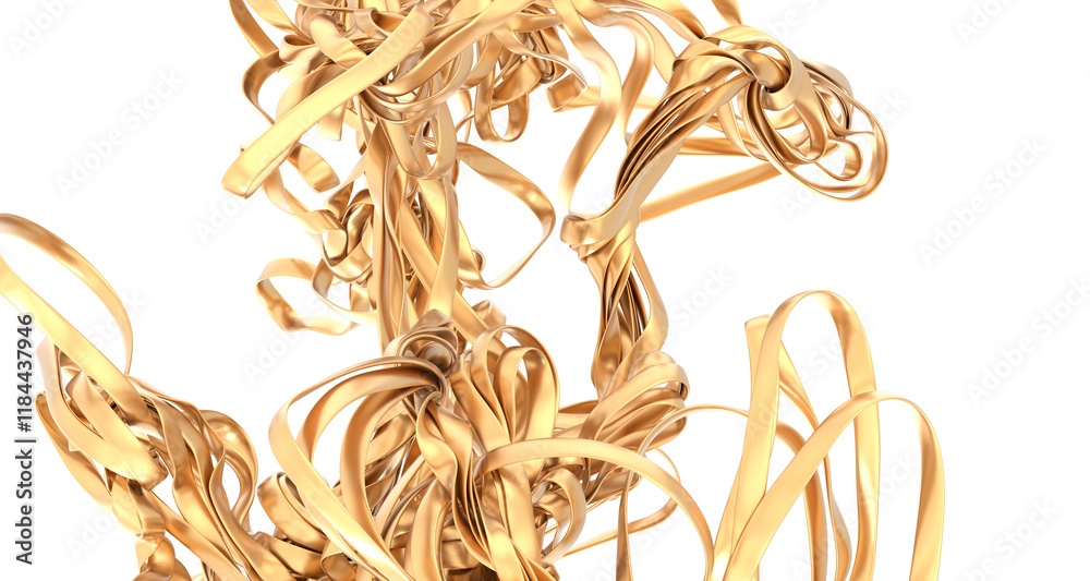 Poster gold background or texture and gradients shadow
