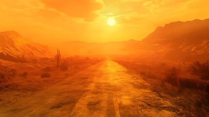 The Dazzling Mirage: An Exploration of Extreme Heatwaves and Surreal Landscapes