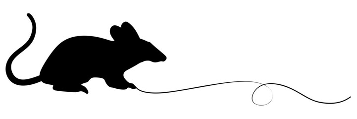 line art illustration background mouse