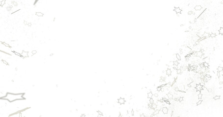 Stars - stars. Confetti celebration, Falling golden abstract decoration for party, birthday celebrate,