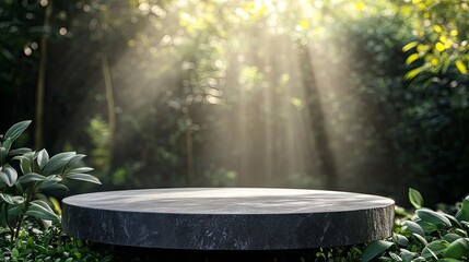 Forest Sunlight Display Table