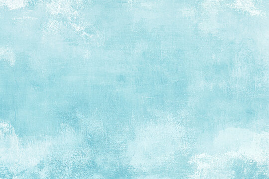 Fototapeta clean, soft sky blue background with subtle cloud like textures creates serene atmosphere, perfect for various design projects