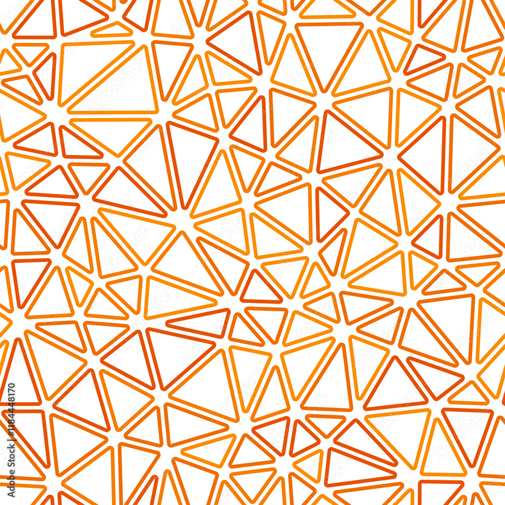 Poster abstract background with mosaic triangle shapes. compact triangles size. mono tone style. rounded tr