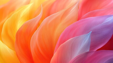 Obraz premium Abstract colorful leaf pattern.