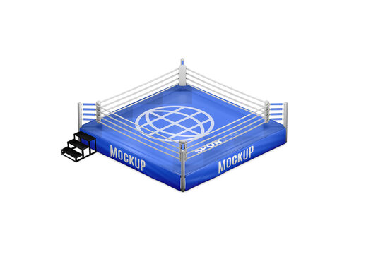 Boxing Ring Mockup