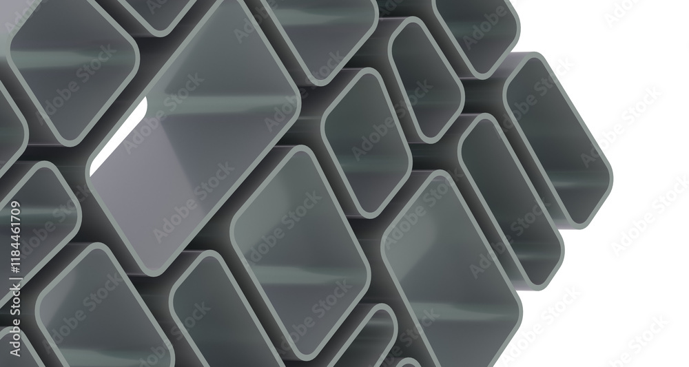 Aufkleber Mosaic triangular low poly style abstract geometric background
