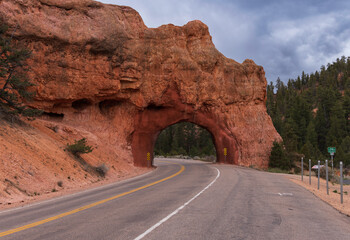 Red Canyon Arch near Bryce Canyon National Park