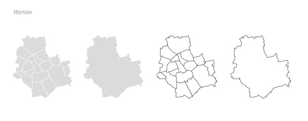 warsaw administrative