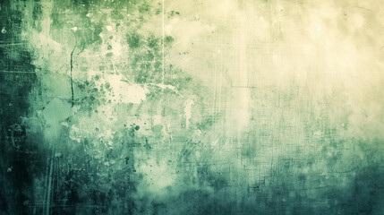 Vintage green motion blur abstract light leak overlay background with a dusty noise grain texture. Grunge style dusty overlay light leak background. Green light overlay, leak flare, light effect