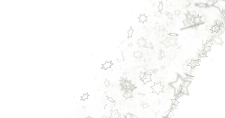 Stars - stars. Confetti celebration, Falling golden abstract decoration for party, birthday celebrate,