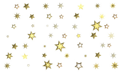 Cosmic Christmas Showers: Dynamic 3D Illustration of Descending Celestial Showers for the Holidays