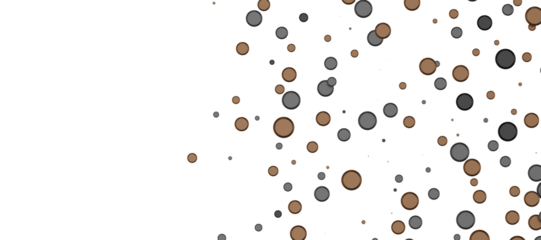 Glittering confetti on a transparent background. Holiday, birthday and Christmas decoration