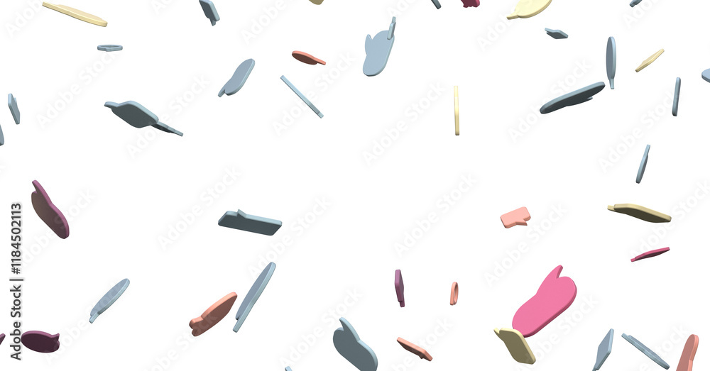Poster express envelope and parcel abstract technology background. Business quantum internet network communication and high speed parcel
