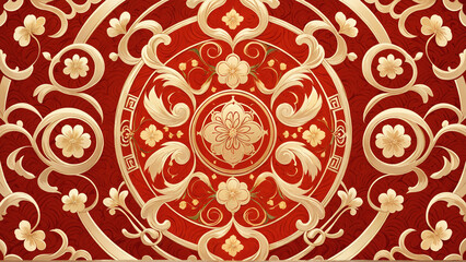 Traditional Chinese background pattern