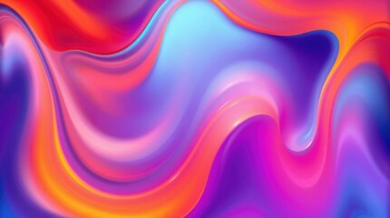 Vibrant swirls of color dance in a mesmerizing abstract composition during an artistic moment of inspiration