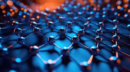 Visualization of quantum simulations used to optimize the design of lightweight, durable materials for space exploration and high-tech manufacturing