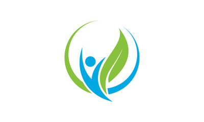 Obraz premium People and Leaf