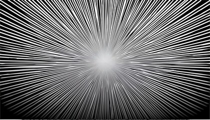 black and white sunburst background  illustration