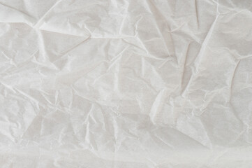 Fototapeta premium Wrinkled crumple parchment paper surface