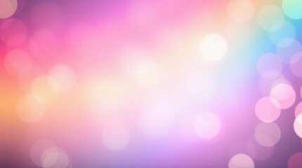 Obraz premium Abstract colorful glowing lights with soft bokeh in warm and cool tones