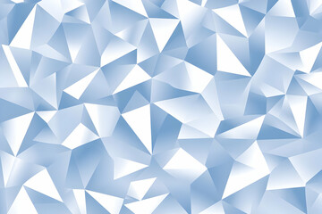 Fototapeta premium Abstract Blue Crystal Background Image