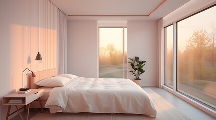 Elegant Modern Minimalist Bedroom Design: Sleek, Serene & Functional