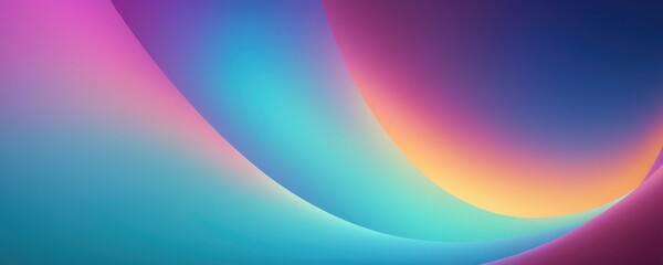 Soft dark gradients of pastel colors blend into abstract shapes