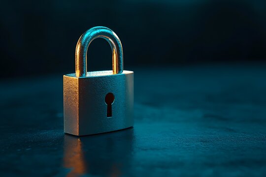 cyber security padlock symbolizes the protection and safeguarding of digital assets and information against unauthorized access, cyber threats, and malicious activities