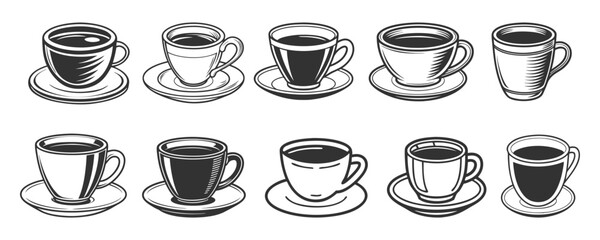 Coffee cup vector