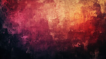 Grungy Textured Abstract: Warm Hues and Deep Shadows