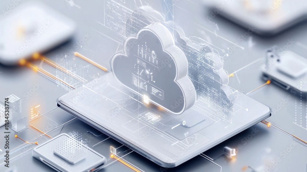 Poster cloud based data storage and computing solutions for digital transformation