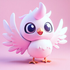 Griffin clay cute illustration
